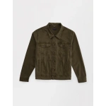 Olive Trucker Jacket1