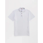 White T-series Pique Poloa