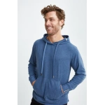 enim Blue T-Series Fleece Knit Hoodie1