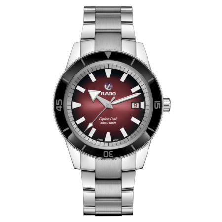 RADO R32105353: Captain Cook Automatic in Bold Red