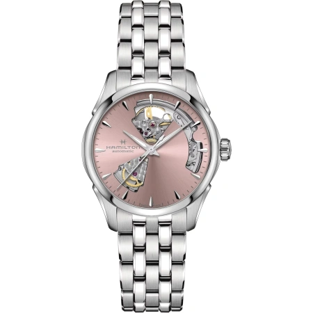 Discover Beauty Inside Hamilton Jazzmaster Open Heart H32215170