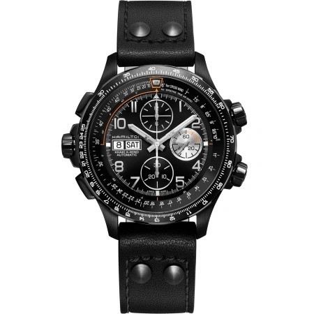 New Hamilton Khaki Aviation X-Wind Auto Chrono H77736733 - Precision Meets Aviation Style