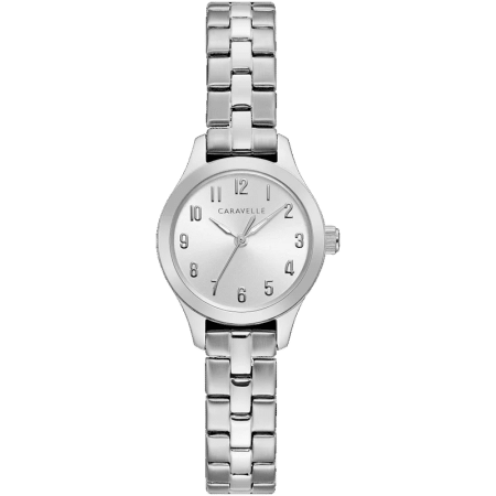 Bulova Caravelle 43L209 - Sophisticated Women's Silver Quartz Watch