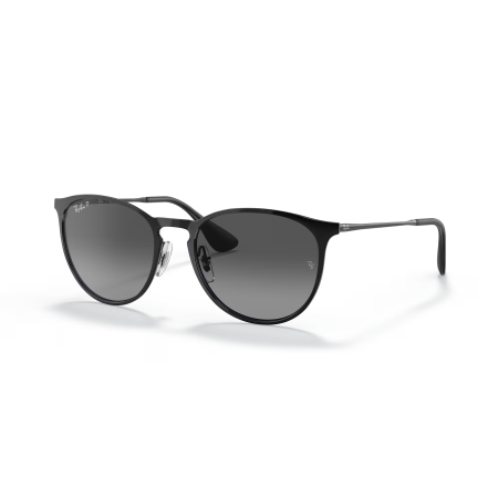 Ray-Ban RB3539 Erika Metal in Black: Sleek Design with Grey Gradient Polarized Lenses