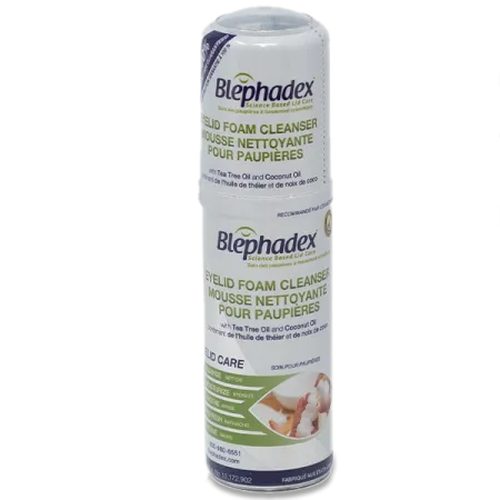 Blephadex Eyelid Foam Cleanser with Tea Tree Oil & Coconut Oil - 50ml