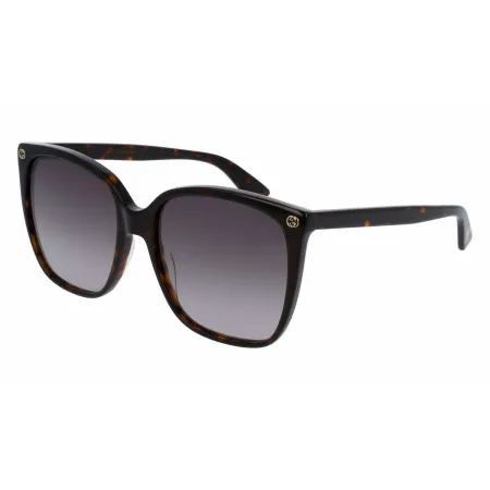 Gucci GG0022S Dark Havana / Gradient Brown Lens 57-18-140