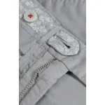 Italian Garment Dyed Chino Pants In Gray1