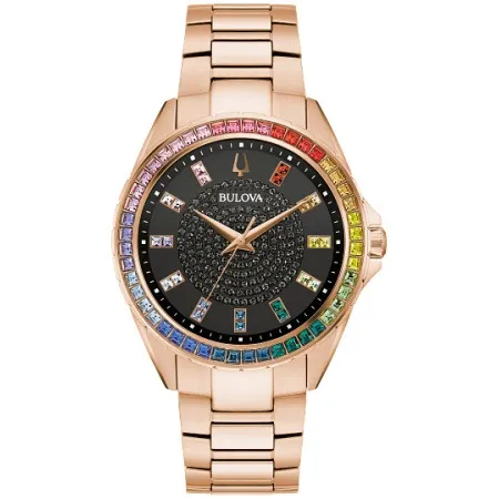 Bulova Phantom 97A180 - Contemporary Men's Stainless Steel Watch