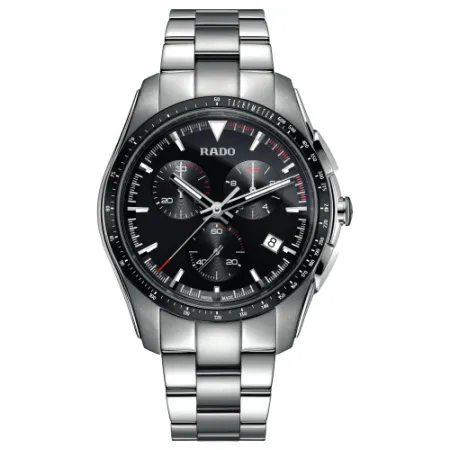 Rado R32259153: HyperChrome Chronograph Elegance in Stainless Steel