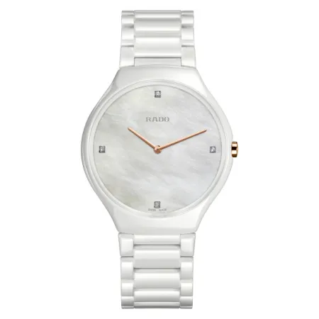 Rado R27957909: True Thinline Diamonds with Mother Of Pearl Dial