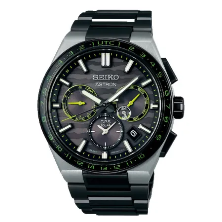 SEIKO SSH139: Astron GPS Solar Limited Edition in Titanium