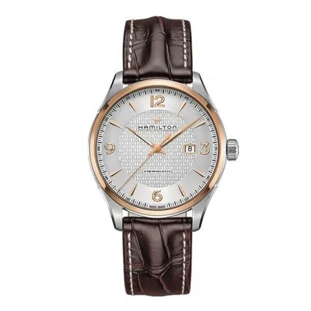 Explore Elegance: Hamilton Jazzmaster Viewmatic H42725551 with Silver Dial
