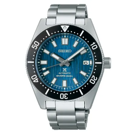 Seiko Stainless Steel Blue Dial Diver Watch