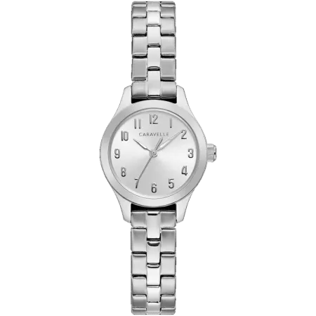 Bulova Caravelle 43L209 - Sophisticated Women's Silver Quartz Watch