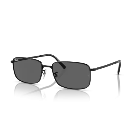 Ray-Ban RB3717 in Black: XL Frame with Dark Grey Classic Lenses for Superior Style