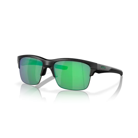 Oakley OO9316 Thinlink: Matte Black Frame with Jade Iridium Lenses