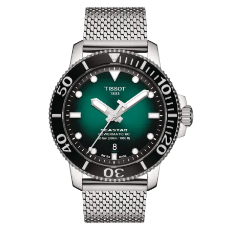 Tissot Seastar 1000 Powermatic 80 T120.407.11.091.00: Dive into Precision