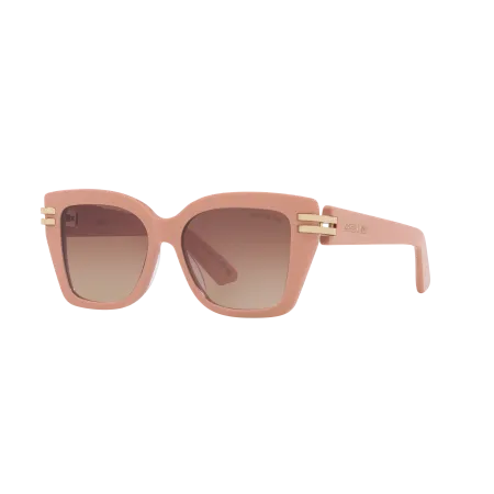 Dior Cdior S1I Cd40149I Sunglasses - High Bridge Fit - Pink Frame with Brown Lenses