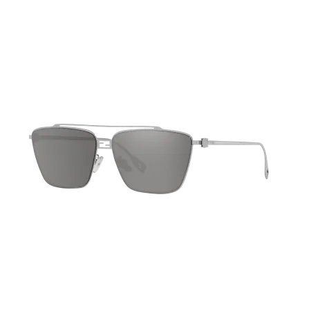 Fendi Baguette FE40110U Sunglasses - High Bridge Fit - Grey Frame with Grey Mirror Lenses